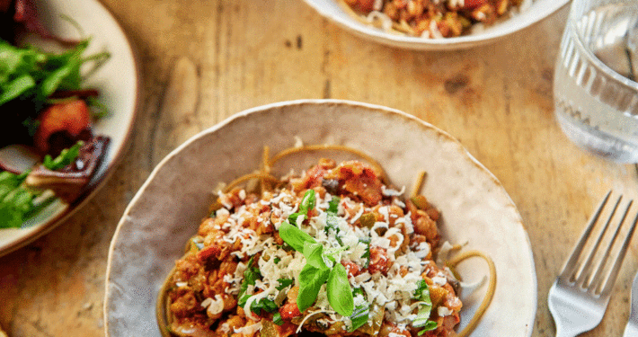 Lentil bolognese