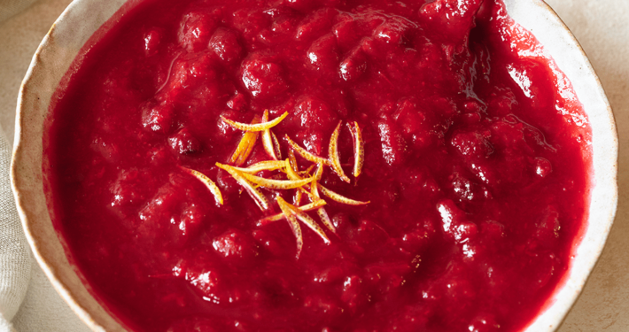 Cranberry sauce