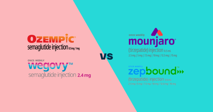 Tirzepatide vs semaglutide